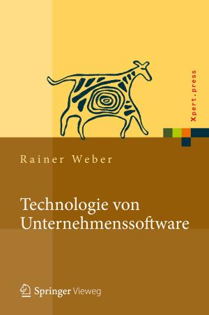 Cover of the book Technologie von Unternehmenssoftware by Lawrence Barton, R. Bohrer, Thomas Onak