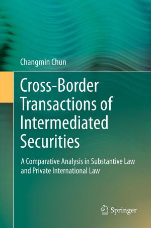 Cover of the book Cross-border Transactions of Intermediated Securities by Walter Fischer
