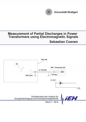 Cover of the book Measurement of Partial Discharges in Power Transformers using Electromagnetic Signals by Michel Théron