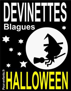 Book cover of Devinettes et blagues d'Halloween