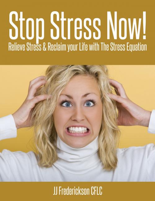 Cover of the book Stop Stress Now! by JJ Frederickson, JJ the Life Coach LLC