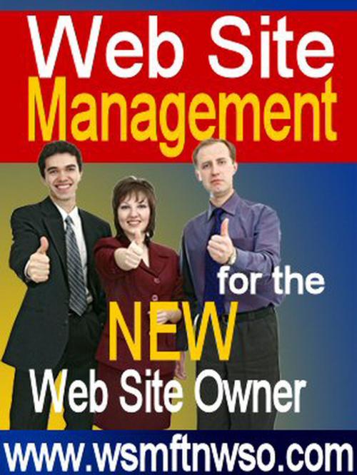 Cover of the book WebSite Management for the NEW Web Site Owner by Steven Lucas, Essell Productions