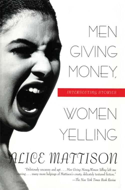 Cover of the book Men Giving Money, Women Yelling by Alice Mattison, Harper Perennial