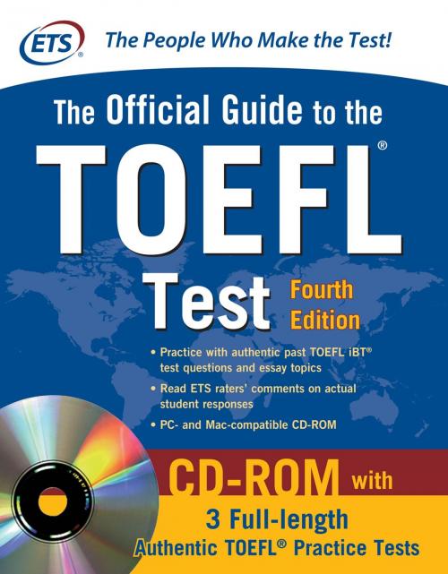 Cover of the book Official Guide to the TOEFL Test, 4th Edition by Educational Testing Service, McGraw-Hill Education