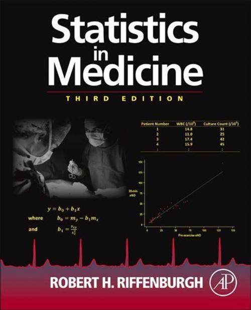Cover of the book Statistics in Medicine by Robert H. Riffenburgh, Elsevier Science