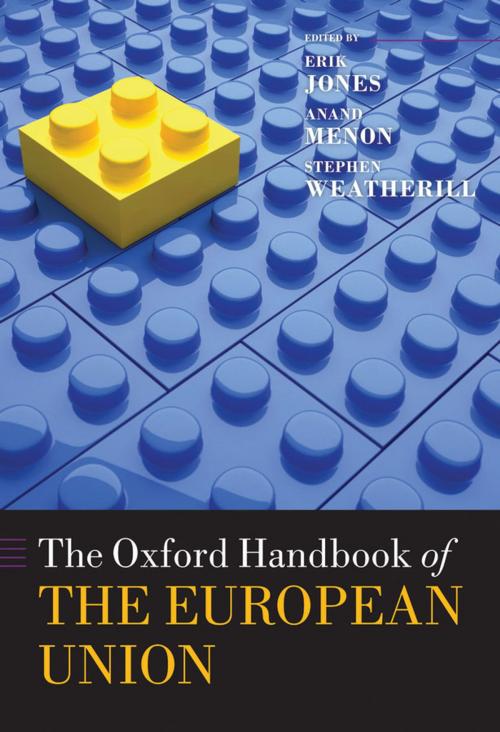 Cover of the book The Oxford Handbook of the European Union by Erik Jones, Anand Menon, OUP Oxford