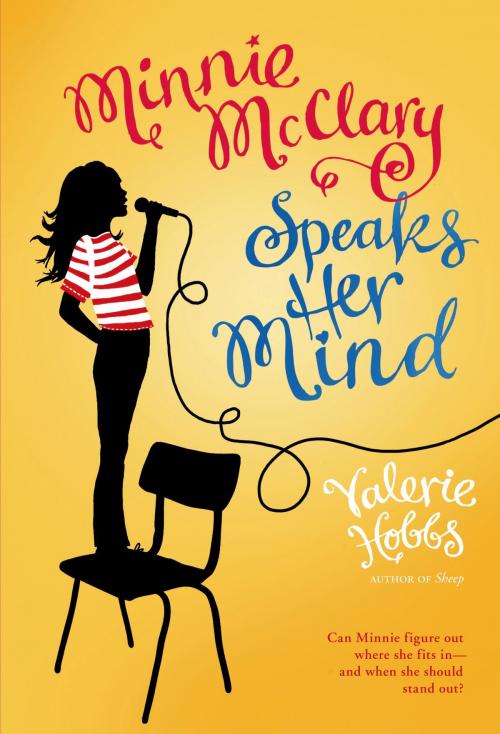 Cover of the book Minnie McClary Speaks Her Mind by Valerie Hobbs, Farrar, Straus and Giroux (BYR)