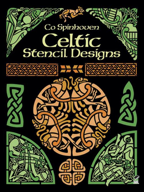 Cover of the book Celtic Stencil Designs by Co Spinhoven, Dover Publications