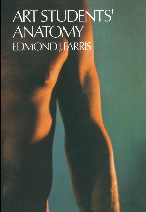 Cover of the book Art Students' Anatomy by Edmond J. Farris, Dover Publications