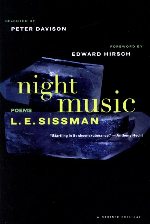Cover of the book Night Music by L. E. Sissman, HMH Books