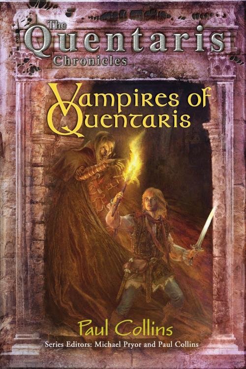 Cover of the book Vampires of Quentaris by Paul Collins, Hachette Australia