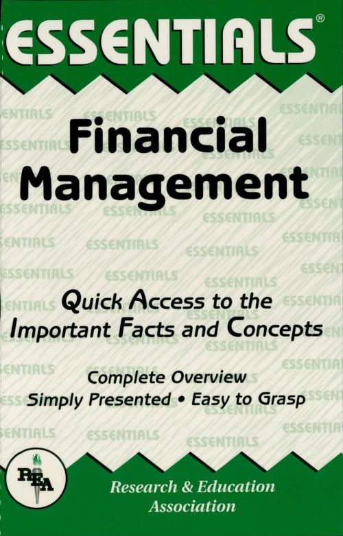 Cover of the book Financial Management Essentials by Musa Essayyad, Research & Education Association