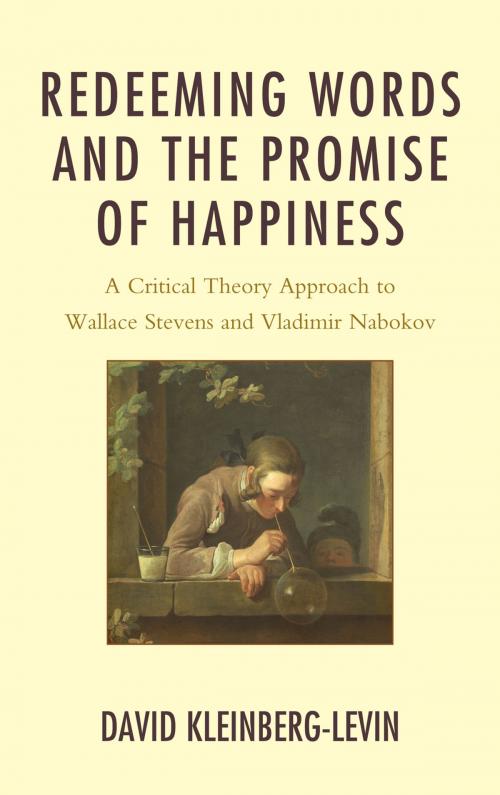 Cover of the book Redeeming Words and the Promise of Happiness by David Kleinberg-Levin, Lexington Books