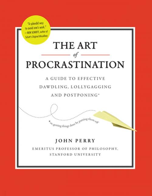 Cover of the book The Art of Procrastination by John Perry, Workman Publishing Company