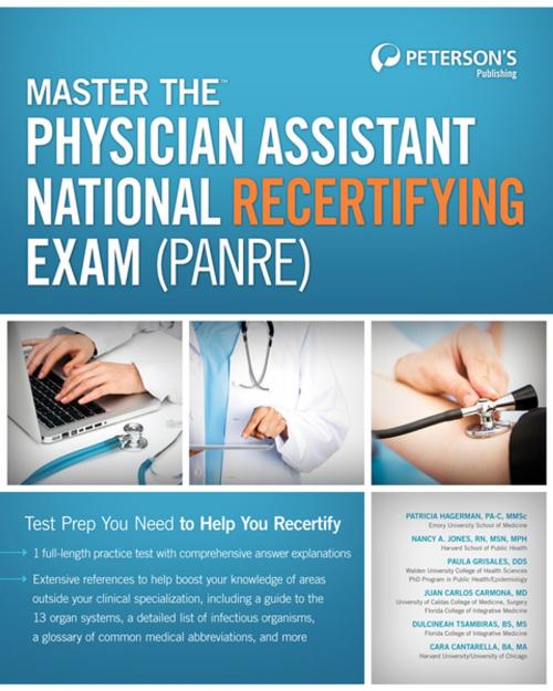 Cover of the book Master the Physician Assistant National Recertifying Exam (PANRE) by Peterson's, Peterson's