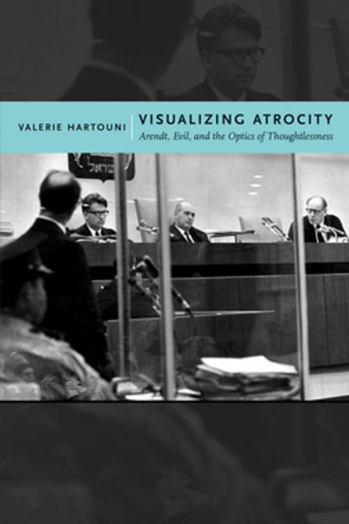 Cover of the book Visualizing Atrocity by Valerie Hartouni, NYU Press