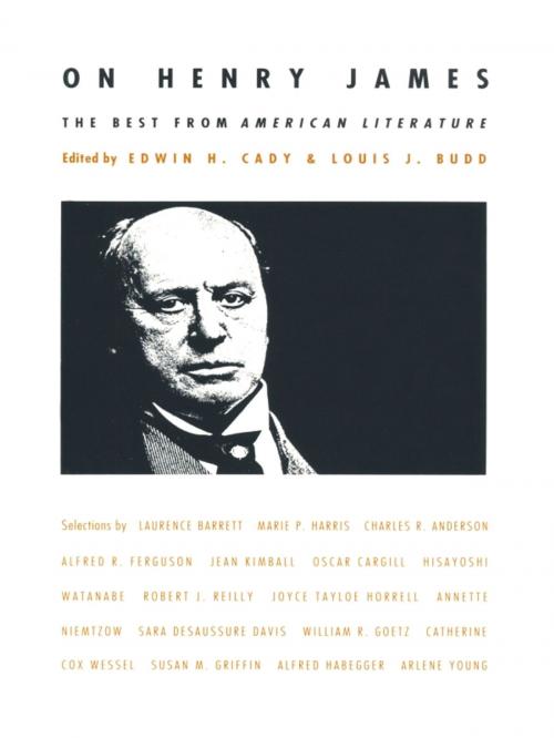 Cover of the book On Henry James by , Duke University Press