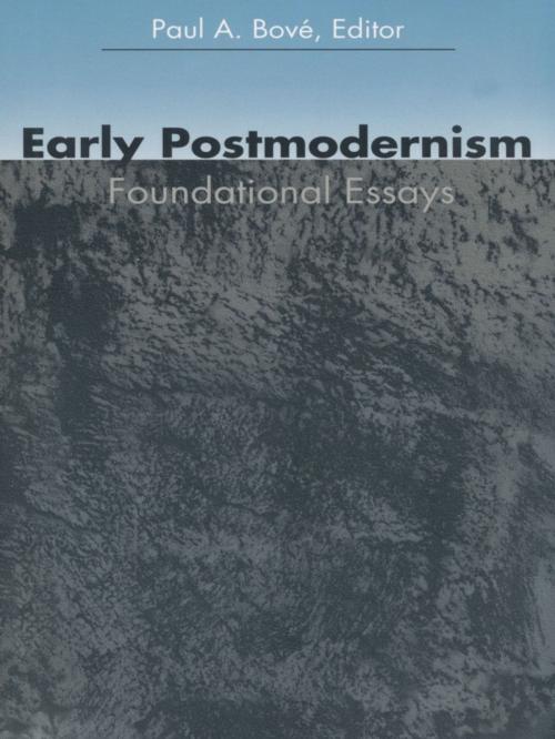 Cover of the book Early Postmodernism by , Duke University Press