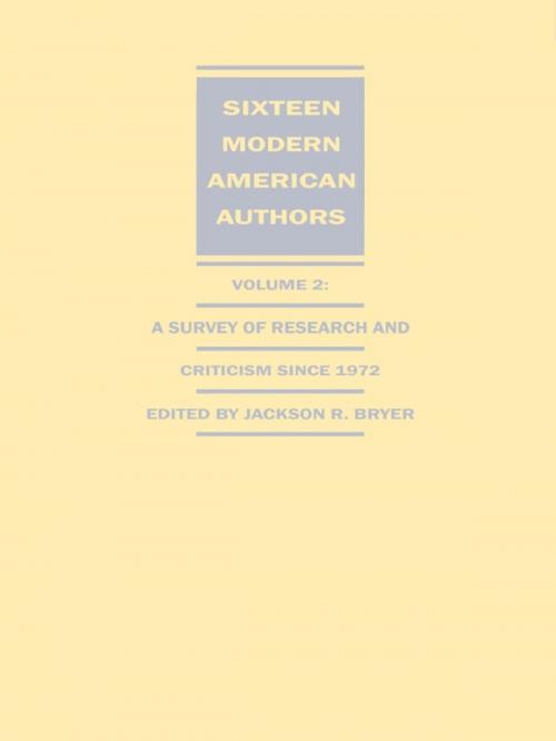 Cover of the book Sixteen Modern American Authors by , Duke University Press
