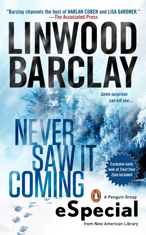 Cover of the book Never Saw It Coming by Linwood Barclay, Penguin Publishing Group