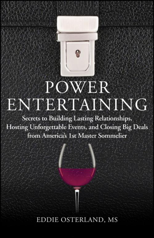 Cover of the book Power Entertaining by Eddie Osterland, Wiley