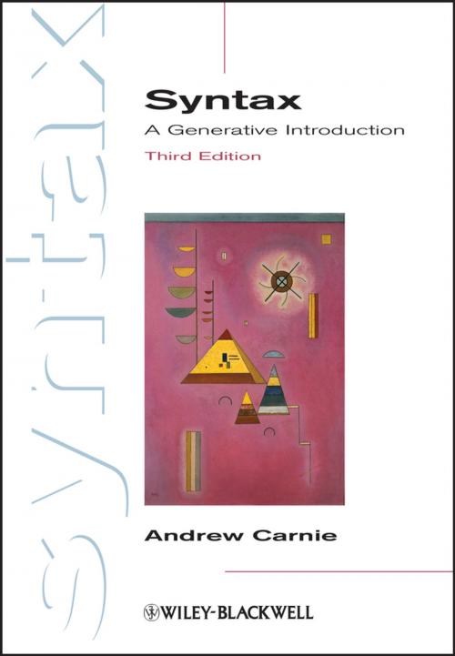 Cover of the book Syntax by Andrew Carnie, Wiley