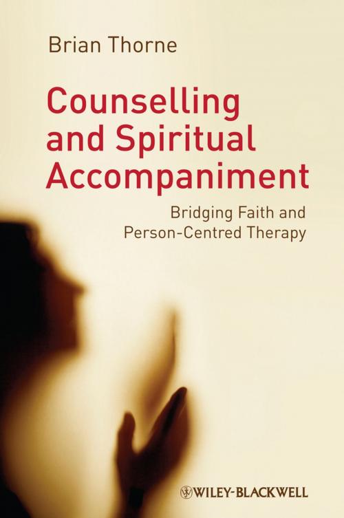 Cover of the book Counselling and Spiritual Accompaniment by Brian Thorne, Wiley