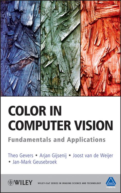 Cover of the book Color in Computer Vision by Theo Gevers, Arjan Gijsenij, Joost van de Weijer, Jan-Mark Geusebroek, Wiley