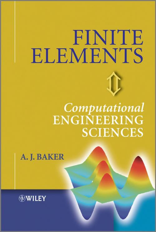 Cover of the book Finite Elements by A. J. Baker, Wiley