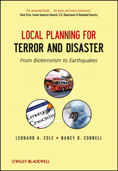 Cover of the book Local Planning for Terror and Disaster by Leonard A. Cole, Nancy D. Connell, Wiley