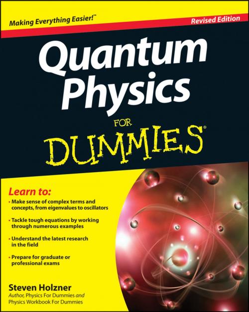 Cover of the book Quantum Physics For Dummies by Steven Holzner, Wiley