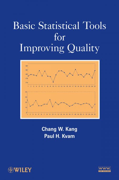 Cover of the book Basic Statistical Tools for Improving Quality by Chang W. Kang, Paul H. Kvam, Wiley