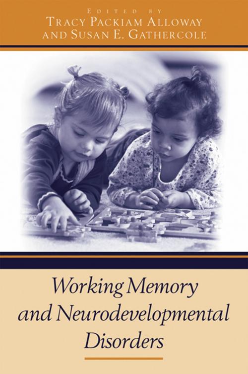 Cover of the book Working Memory and Neurodevelopmental Disorders by , Taylor and Francis