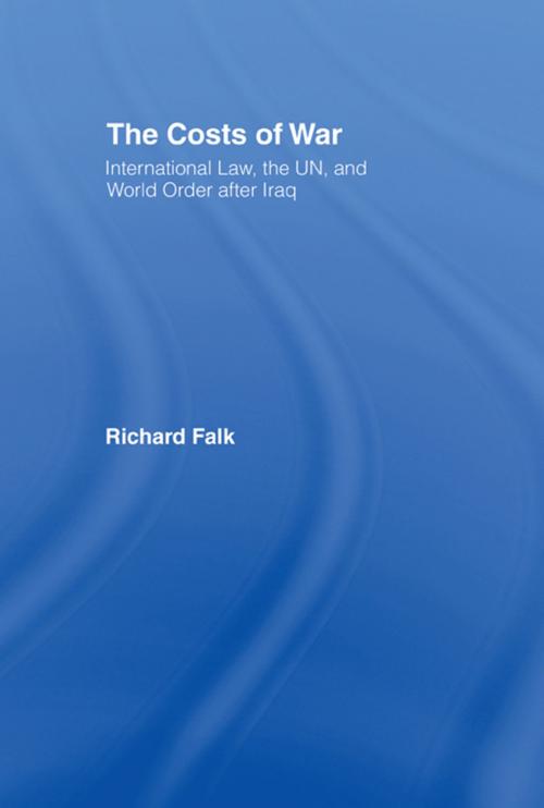 Cover of the book The Costs of War by Richard Falk, Taylor and Francis