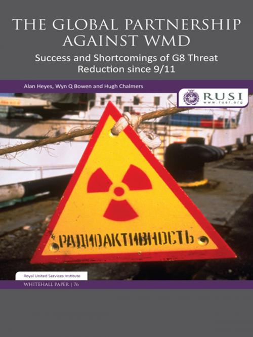 Cover of the book The Global Partnership Against WMD by Alan Heyes, Wyn Q. Bowen, Hugh Chalmers, Taylor and Francis