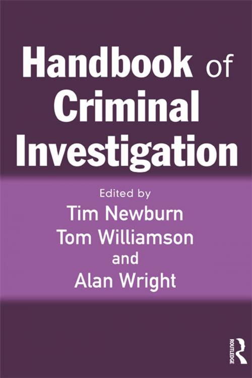 Cover of the book Handbook of Criminal Investigation by , Taylor and Francis