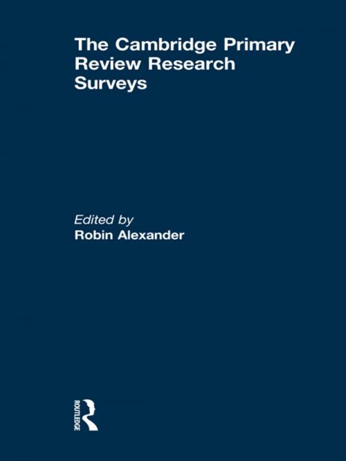 Cover of the book The Cambridge Primary Review Research Surveys by , Taylor and Francis