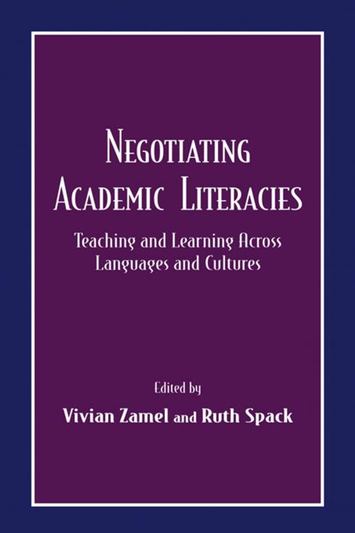 Cover of the book Negotiating Academic Literacies by , Taylor and Francis