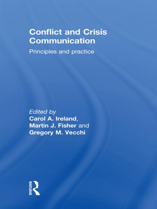 Cover of the book Conflict and Crisis Communication by , Taylor and Francis