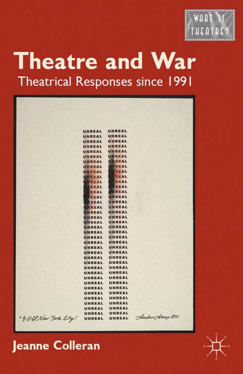 Cover of the book Theatre and War by J. Colleran, Palgrave Macmillan US