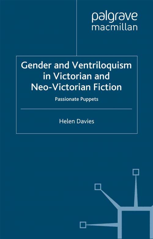 Cover of the book Gender and Ventriloquism in Victorian and Neo-Victorian Fiction by H. Davies, Palgrave Macmillan UK