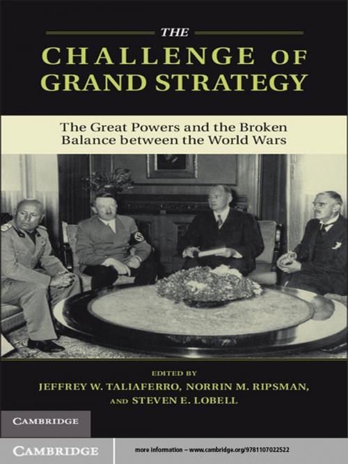 Cover of the book The Challenge of Grand Strategy by , Cambridge University Press
