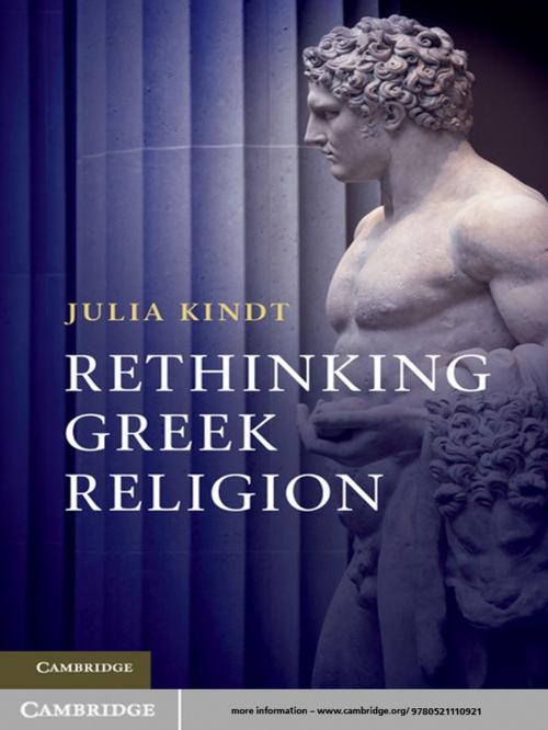 Cover of the book Rethinking Greek Religion by Julia Kindt, Cambridge University Press