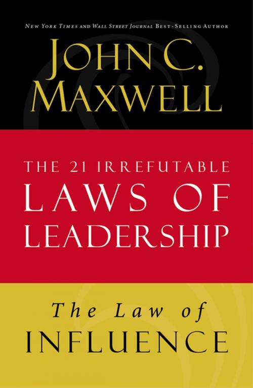 Cover of the book The Law of Influence by John C. Maxwell, HarperCollins Leadership