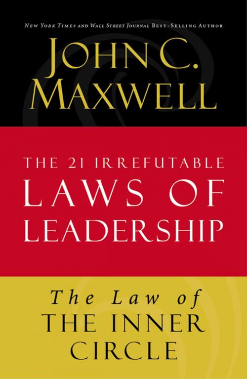 Cover of the book The Law of the Inner Circle by John C. Maxwell, HarperCollins Leadership