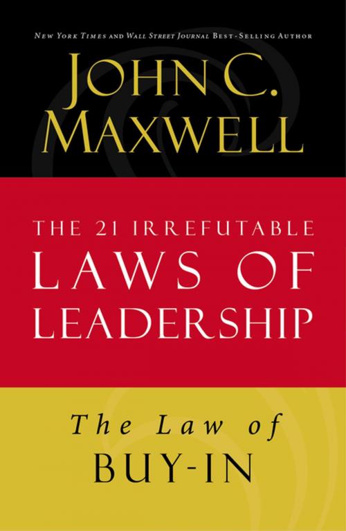 Cover of the book The Law of Buy-In by John C. Maxwell, HarperCollins Leadership