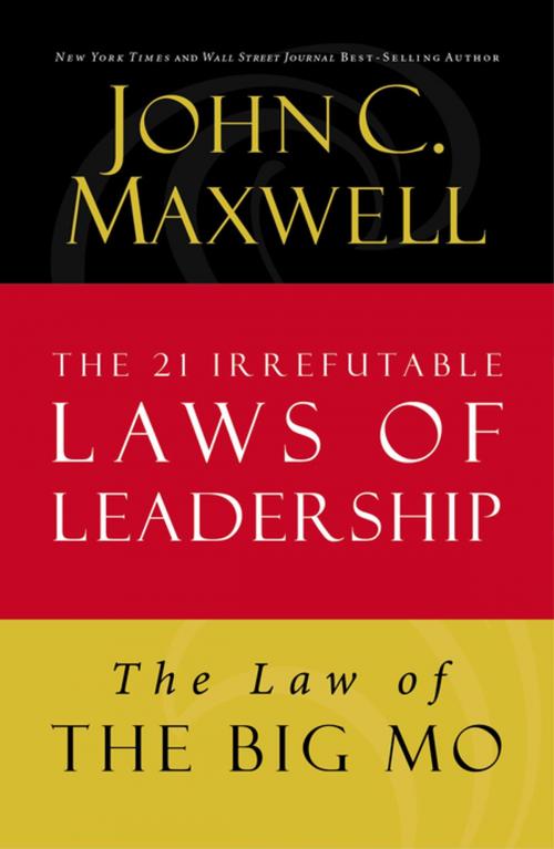 Cover of the book The Law of The Big Mo by John C. Maxwell, HarperCollins Leadership