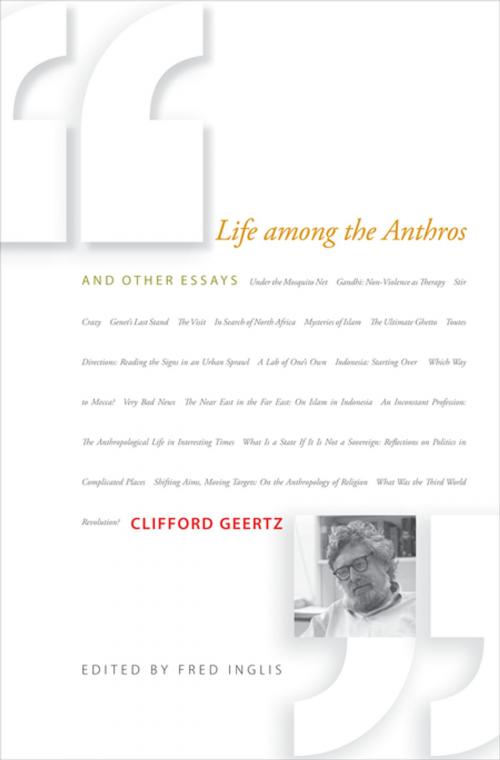 Cover of the book Life among the Anthros and Other Essays by Clifford Geertz, Princeton University Press