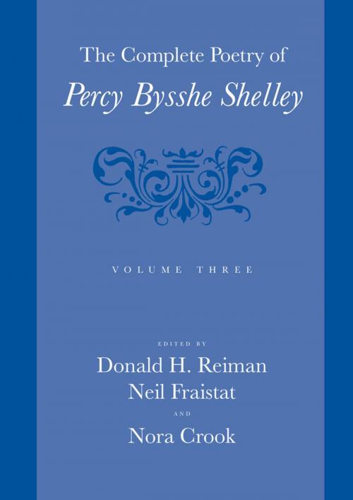 Cover of the book The Complete Poetry of Percy Bysshe Shelley by Percy Bysshe Shelley, The Johns Hopkins University Press
