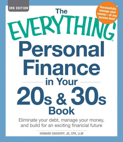 Cover of the book The Everything Personal Finance in Your 20s & 30s Book by Howard Davidoff, Adams Media